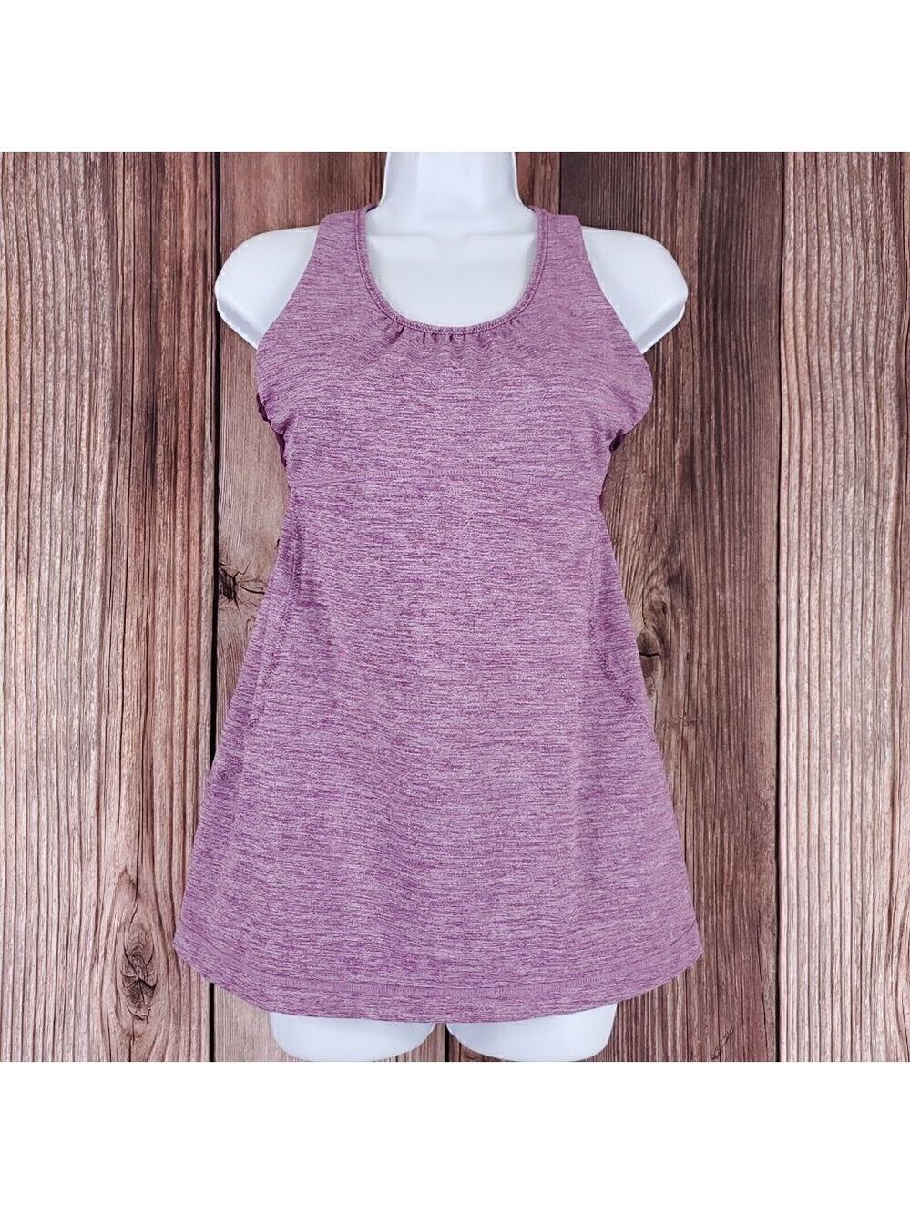 *No Pads* Lululemon Turbo Tank Womens Size 8 Dewberry Purple Racerback